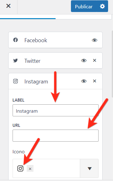 botones de redes sociales sitio instagram botones de redes sociales sitio instagram