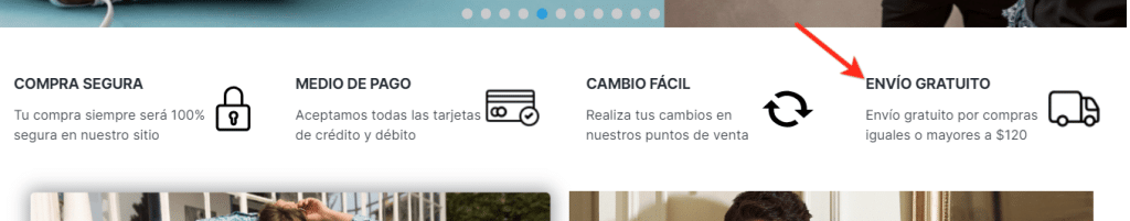 elementos tienda virtual