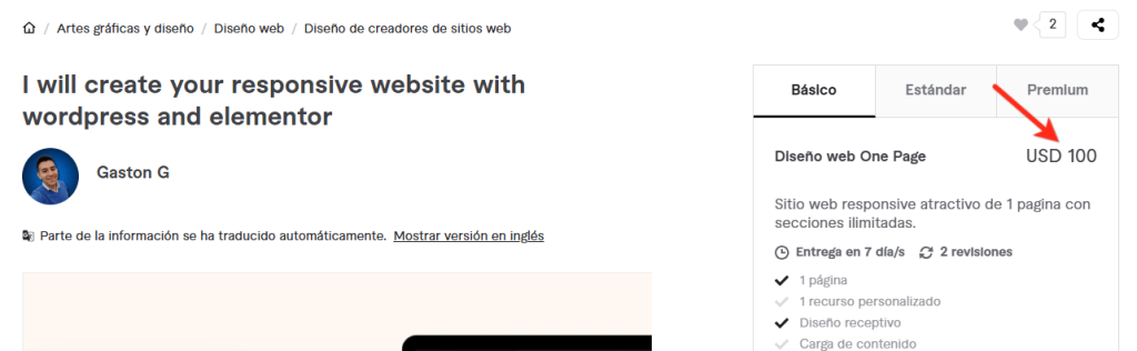 cuanto cuesta un sitio web en argentina