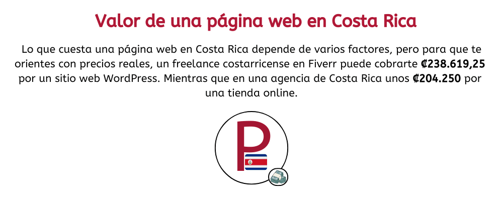 precios de diseños web en costa rica