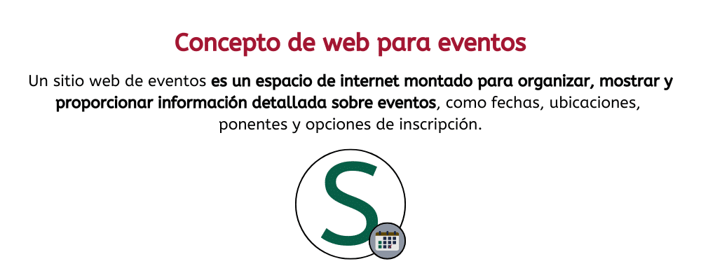 web para eventos