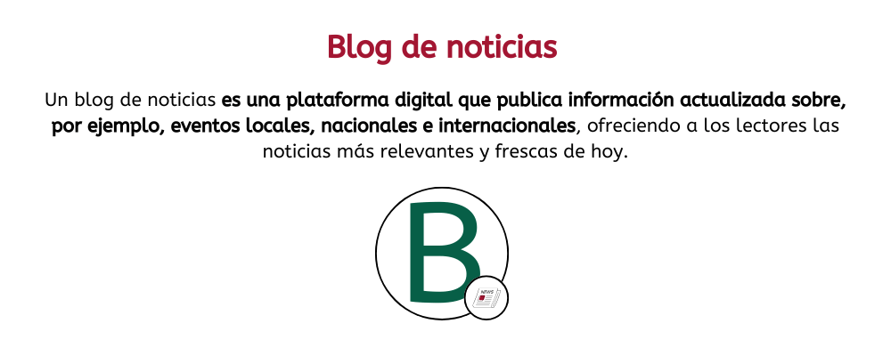 que es un blog de noticias