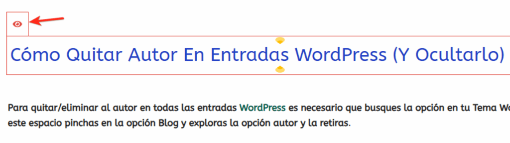 ocultar titulo pagina wordpress