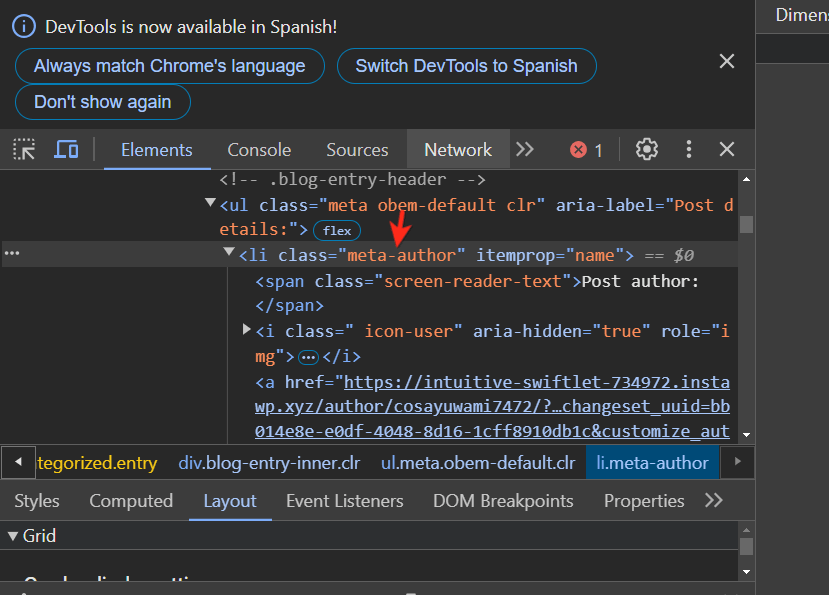 quitar autor en wordpress