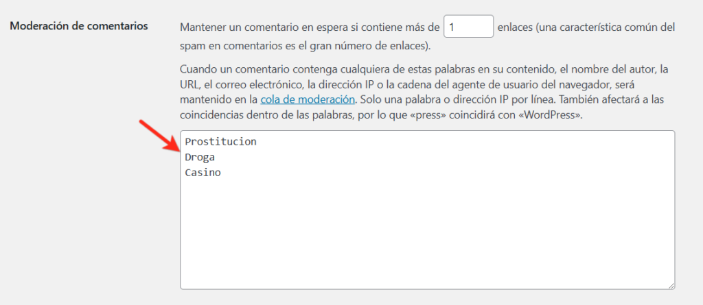 activar comentarios wordpress y moderarlos
