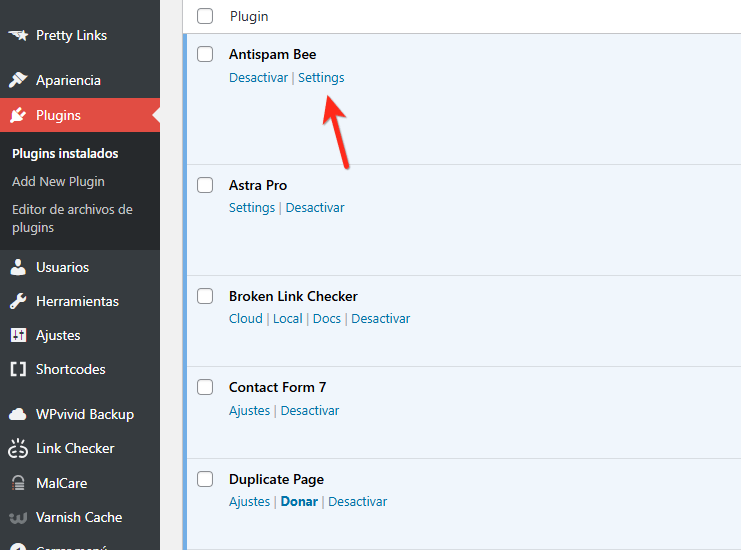 configuracion de plugins wordpress configuracion de plugins wordpress