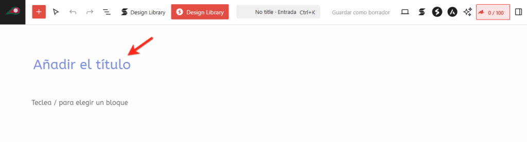 edicion entradas wordpress