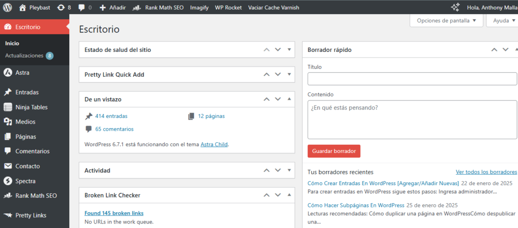 eliminar usuarios wordpress