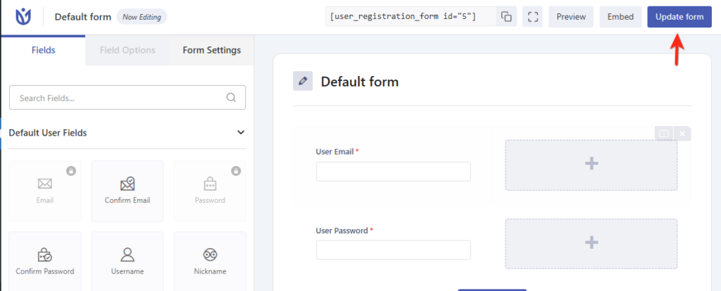 formulario para registro de usuarios en wordpress