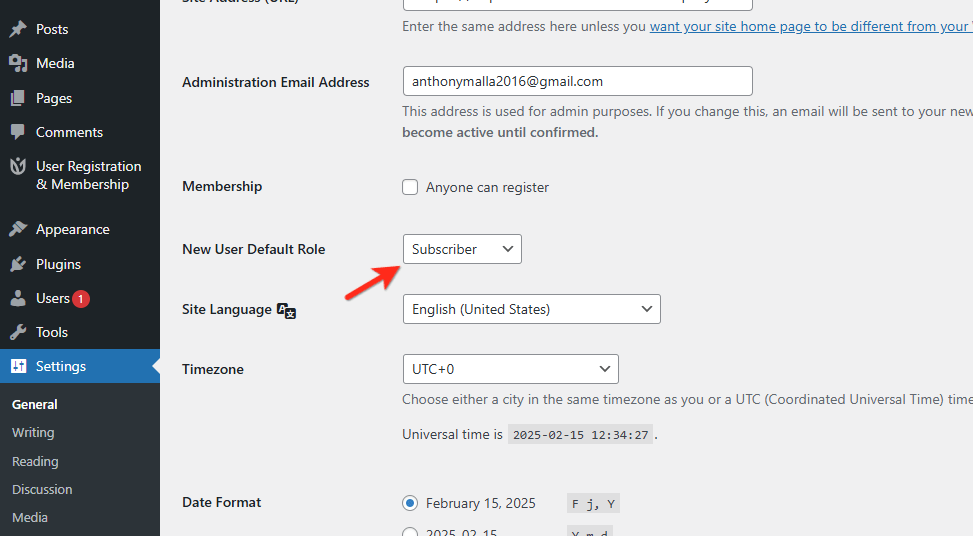 registro de usuarios wordpress