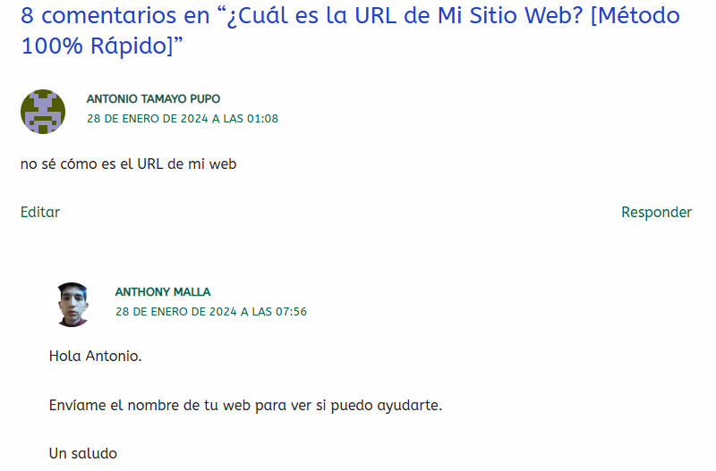 wordpress comentarios