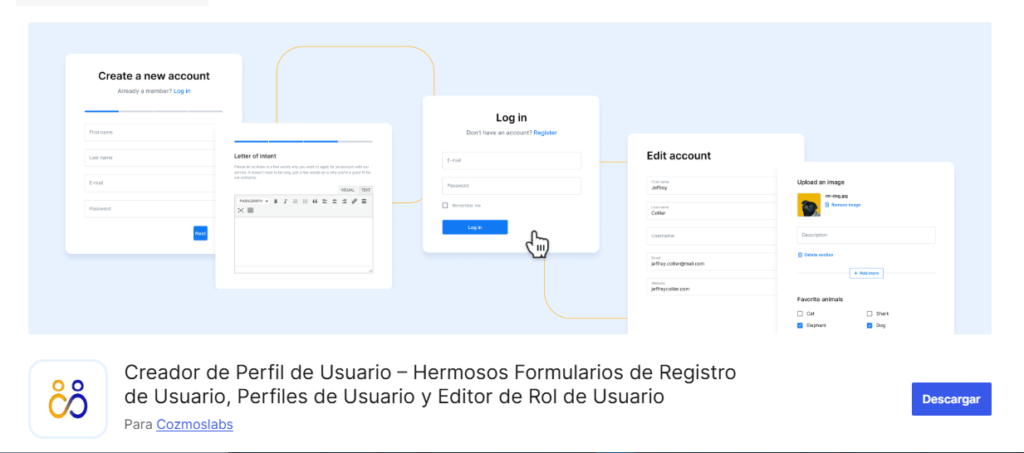 wordpress plugin registro de usuarios