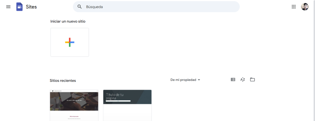 como se abre google sites como se abre google sites