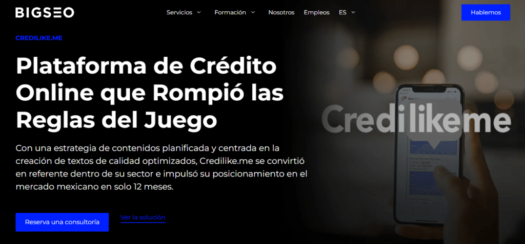 historia de caso de exito seo